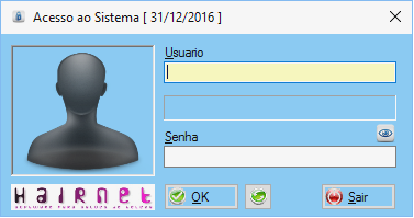 Login de Aceso ao sistema